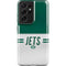 NFL New York Jets White Striped Galaxy S21 Ultra 5G Pro Case