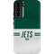 NFL New York Jets White Striped Galaxy S22 Plus Pro Case
