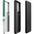 NFL New York Jets White Striped Galaxy S22 Plus Pro Case
