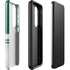 NFL New York Jets White Striped Galaxy S23 Plus Pro Case