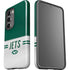 NFL New York Jets White Striped Galaxy S23 Pro Case