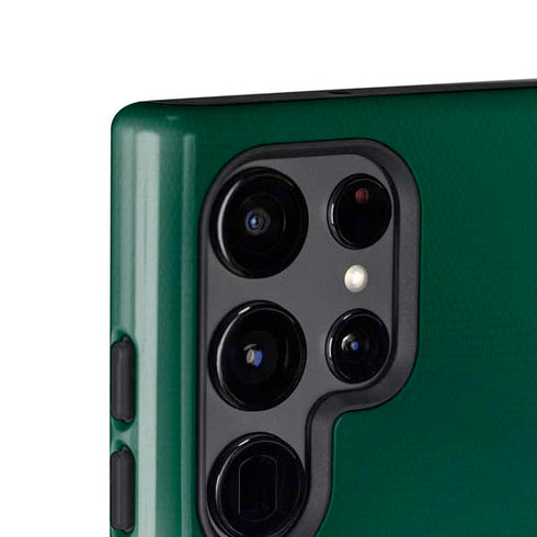 NFL New York Jets White Striped Galaxy S24 Ultra Impact Case