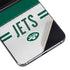 NFL New York Jets White Striped Galaxy Z Flip5 5G Skin