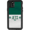 NFL New York Jets White Striped iPhone 11 Pro Max Waterproof Case