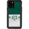 NFL New York Jets White Striped iPhone 12 Pro Waterproof Case