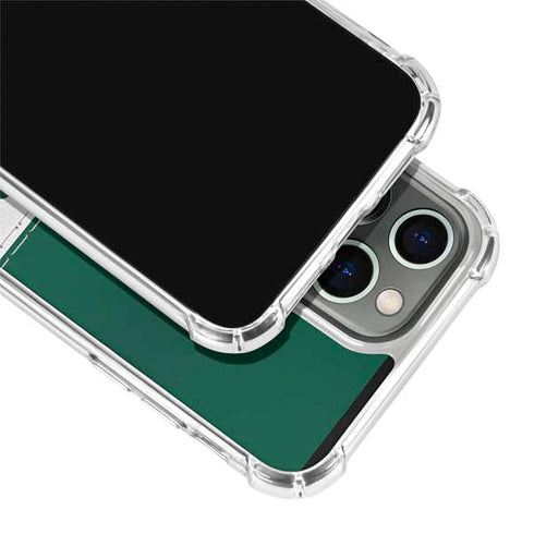 NFL New York Jets White Striped iPhone 13 Pro Clear Case