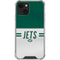 NFL New York Jets White Striped iPhone 15 Plus Clear Case