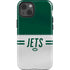 NFL New York Jets White Striped iPhone 15 Impact Case