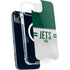 NFL New York Jets White Striped iPhone 15 Plus MagSafe Case