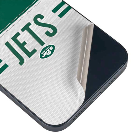 NFL New York Jets White Striped iPhone 14 Plus Skin
