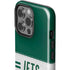 NFL New York Jets White Striped iPhone 15 Pro Impact Case