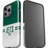 NFL New York Jets White Striped iPhone 14 Pro Impact Case