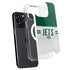 NFL New York Jets White Striped iPhone 15 Pro MagSafe Case
