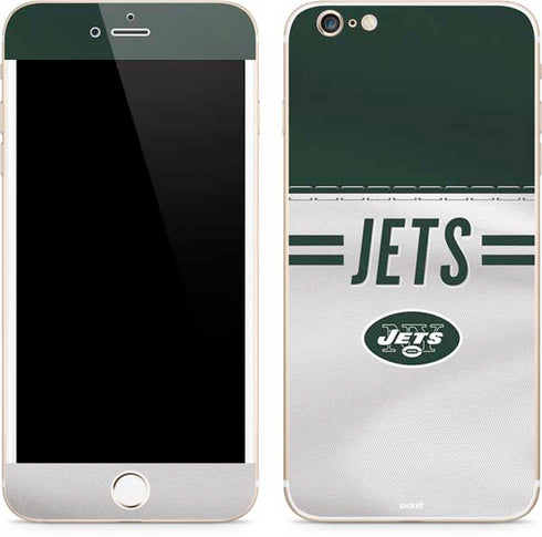 NFL New York Jets White Striped iPhone 6/6s Plus Skin