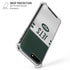 NFL New York Jets White Striped iPhone 7/8 Plus Clear Case