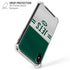 NFL New York Jets White Striped iPhone XS Max Clear Case