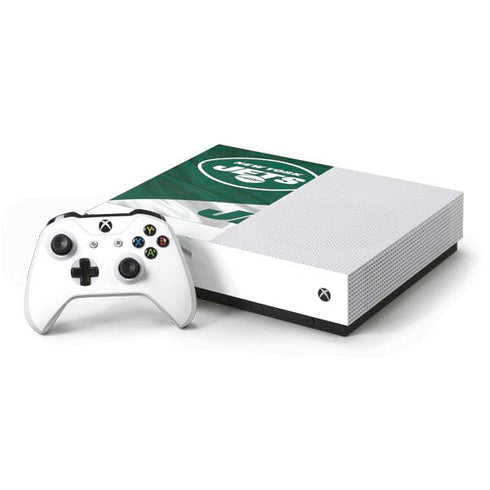 NFL New York Jets Xbox One S All-Digital Edition Bundle Skin