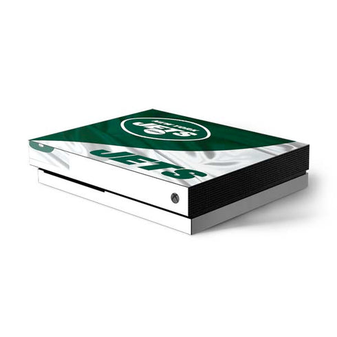 NFL New York Jets Xbox One X Console Skin