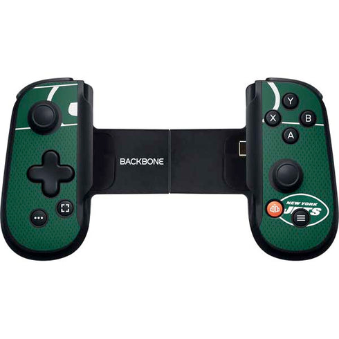 NFL New York Jets Zone Block Backbone One for iPhone Game Controller Skin