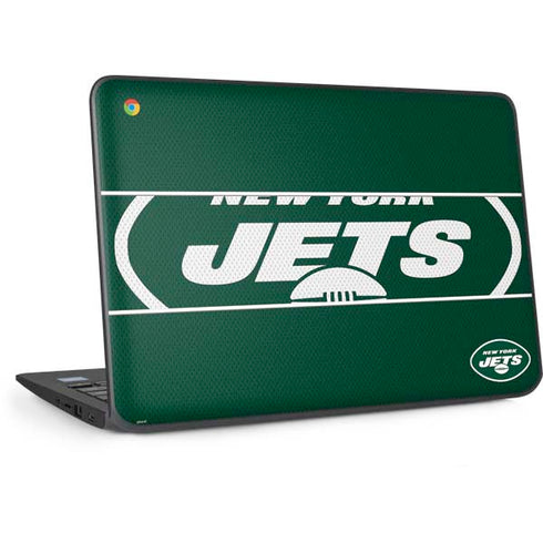 NFL New York Jets Zone Block HP Chromebook Skin