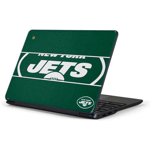 NFL New York Jets Zone Block Samsung Chromebook Skin