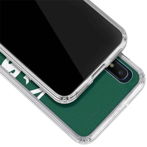 NFL New York Jets Zone Block Galaxy A10e Clear Case