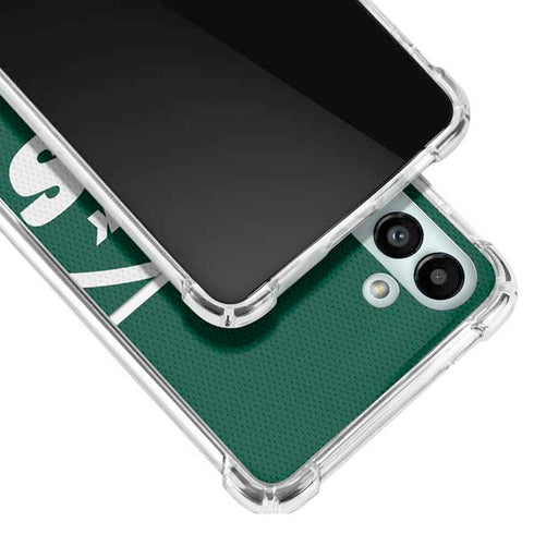 NFL New York Jets Zone Block Galaxy A13 5G Clear Case