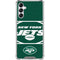 NFL New York Jets Zone Block Galaxy A14 5G Clear Case