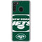 NFL New York Jets Zone Block Galaxy A21 Clear Case