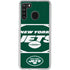NFL New York Jets Zone Block Galaxy A21 Clear Case
