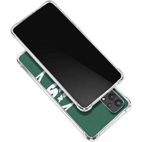 NFL New York Jets Zone Block Galaxy A32 5G Clear Case