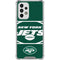 NFL New York Jets Zone Block Galaxy A53 5G Clear Case