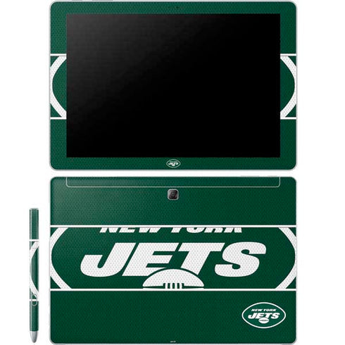 NFL New York Jets Zone Block Galaxy Book 12in Skin