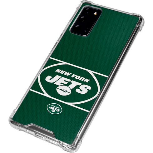 NFL New York Jets Zone Block Galaxy Note20 5G Clear Case