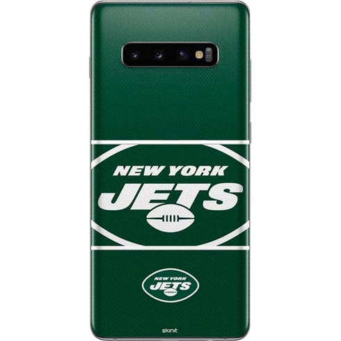 NFL New York Jets Zone Block Galaxy S10 Plus Skin