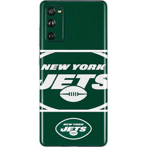 NFL New York Jets Zone Block Galaxy S20 Fan Edition Skin