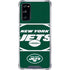 NFL New York Jets Zone Block Galaxy S20 FE Clear Case