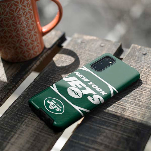 NFL New York Jets Zone Block Galaxy S20 Pro Case