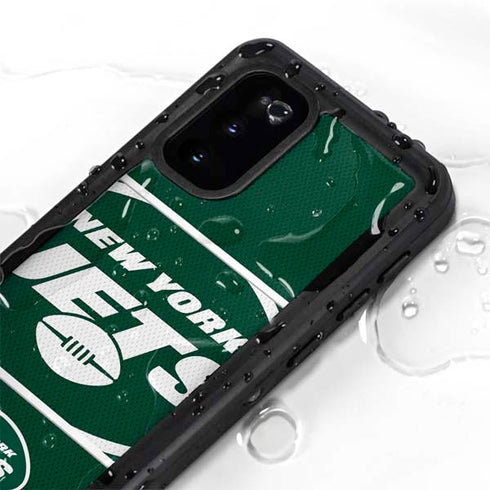 NFL New York Jets Zone Block Galaxy S20 Waterproof Case