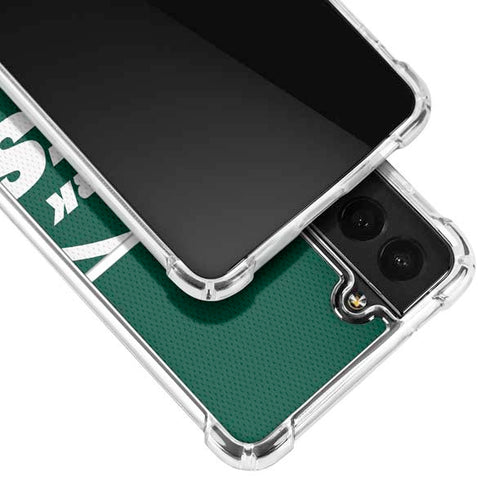 NFL New York Jets Zone Block Galaxy S21 5G Clear Case