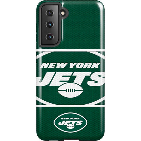 NFL New York Jets Zone Block Galaxy S21 5G Pro Case