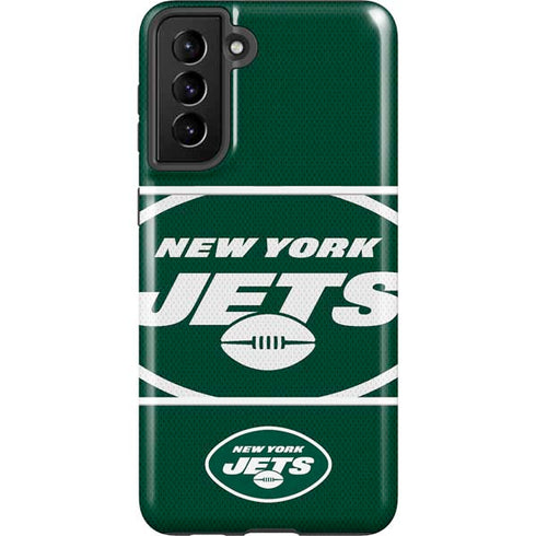NFL New York Jets Zone Block Galaxy S21 FE Pro Case