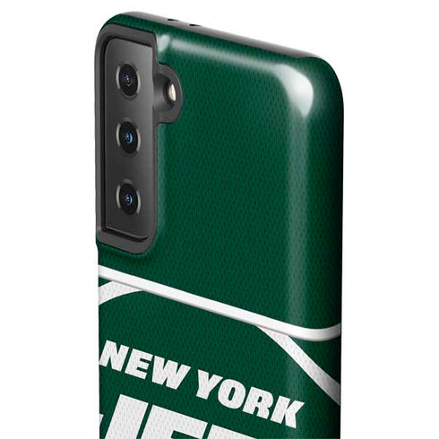 NFL New York Jets Zone Block Galaxy S21 FE Pro Case