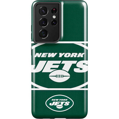 NFL New York Jets Zone Block Galaxy S21 Ultra 5G Pro Case