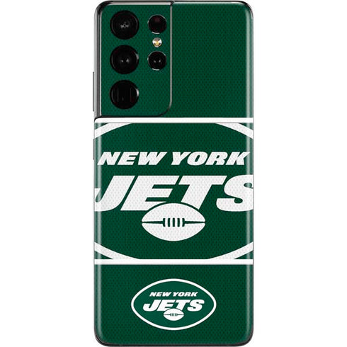 NFL New York Jets Zone Block Galaxy S21 Ultra 5G Skin