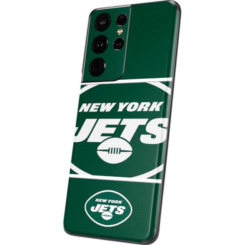 NFL New York Jets Zone Block Galaxy S21 Ultra 5G Skin