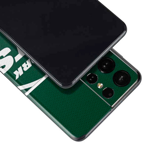 NFL New York Jets Zone Block Galaxy S21 Ultra 5G Skin
