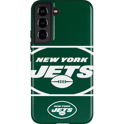 NFL New York Jets Zone Block Galaxy S22 Pro Case