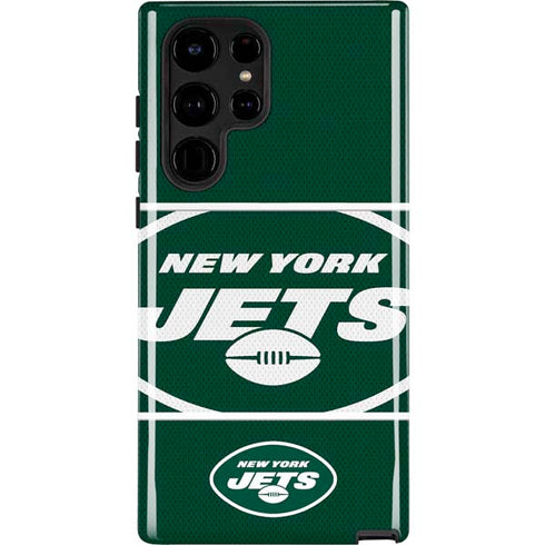 NFL New York Jets Zone Block Galaxy S22 Ultra Pro Case