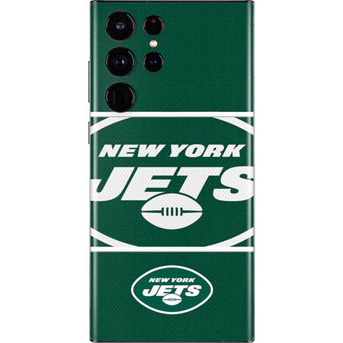 NFL New York Jets Zone Block Galaxy S22 Ultra Skin